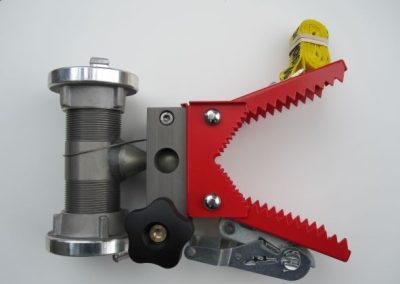Red Soloclamp with Storz couplings 1