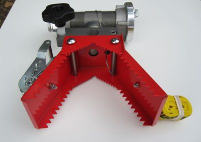 Red Soloclamp with Storz couplings 2