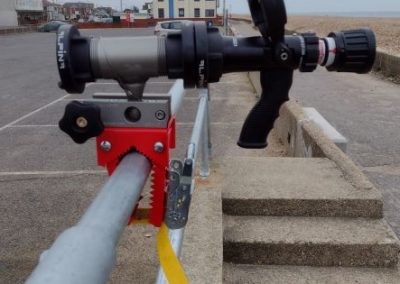 Soloclamp on railing sv1