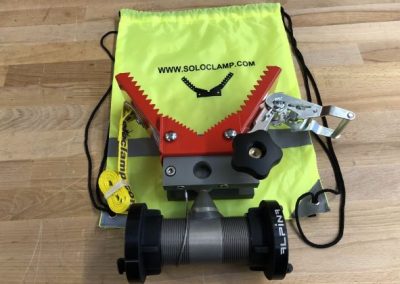 Soloclamp with Storz couplings and storage bag 1